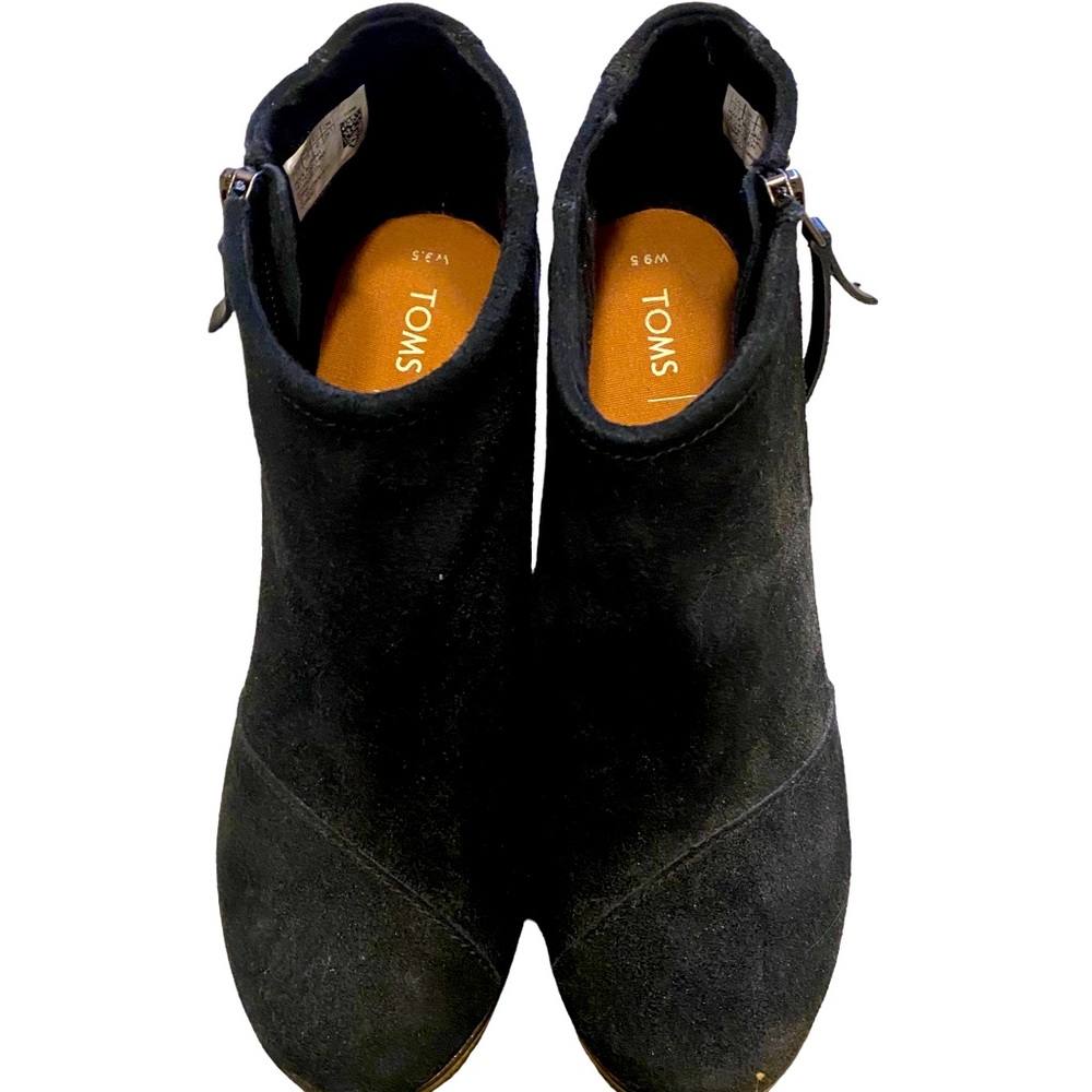 Toms, wedge, ankle boot size 9 1/2 brand new